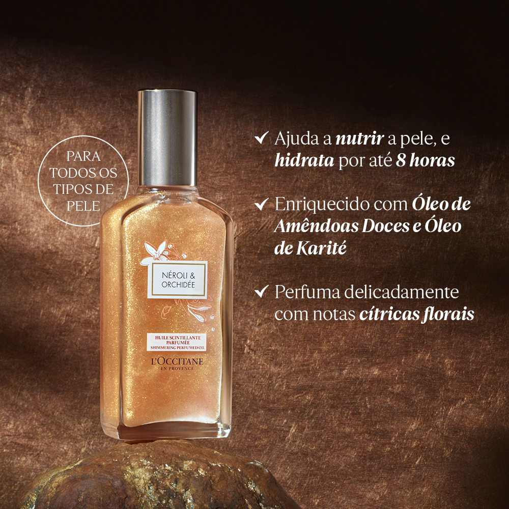 Óleo Iluminador Perfumado Néroli & Orquídea 50ml, , large image number 1